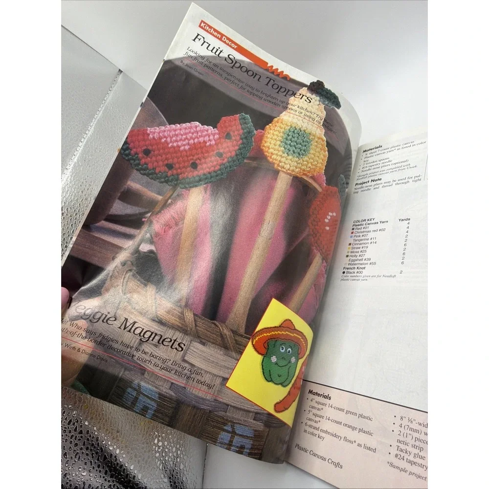 Vintage 1994 Plastic Canvas Crafts Magazine Complete‎ Year February-December